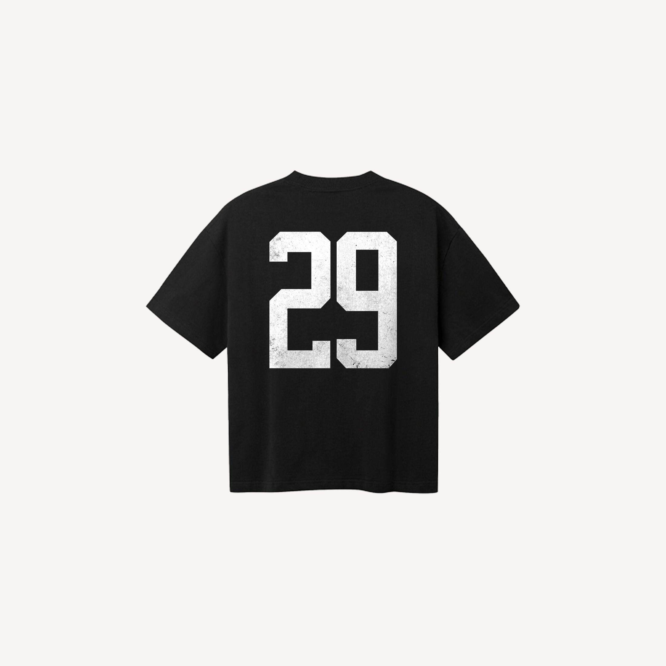 No. 29 PREMIUM BOXY T-SHIRT | BLACK
