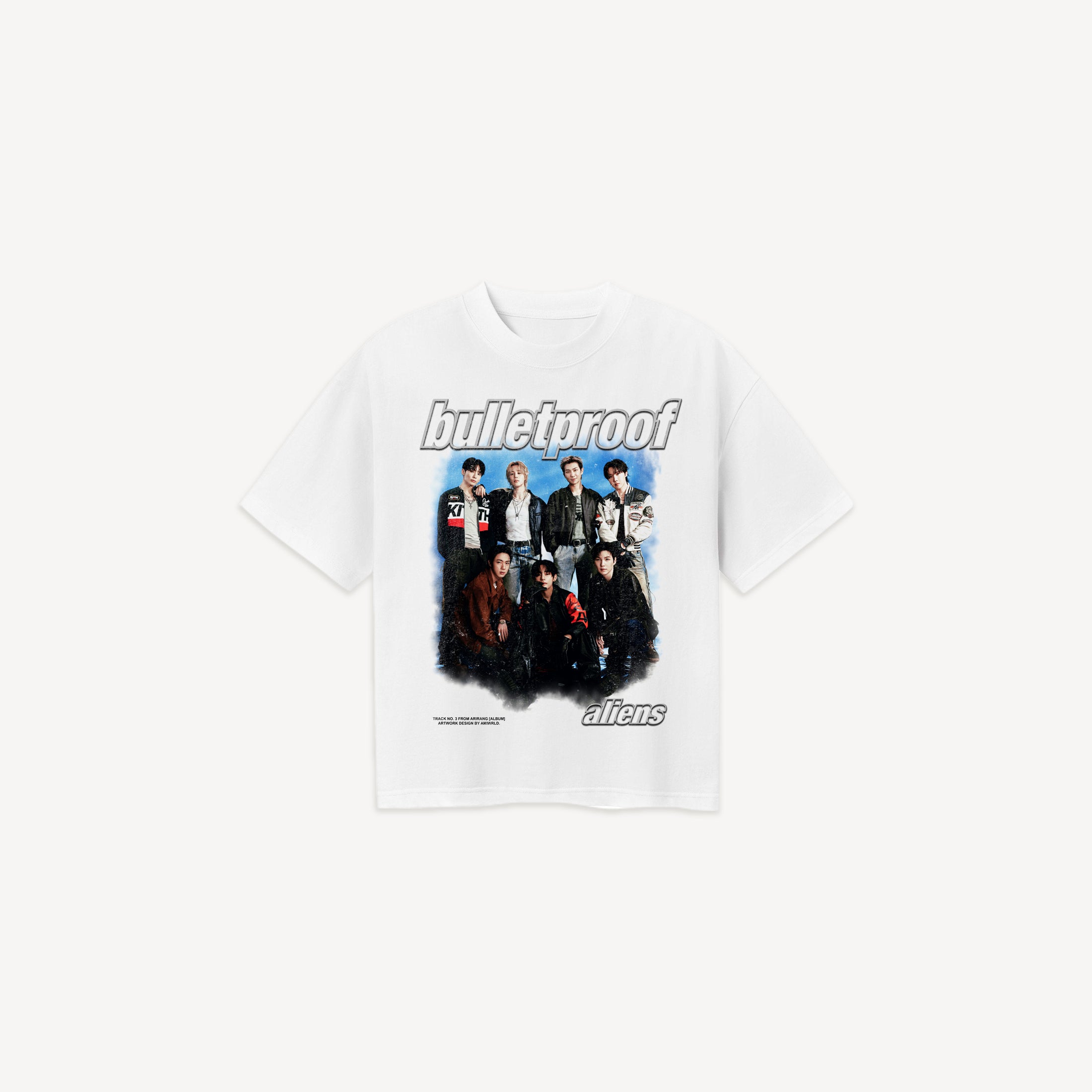 ALIENS PREMIUM BOXY T-SHIRT | WHITE