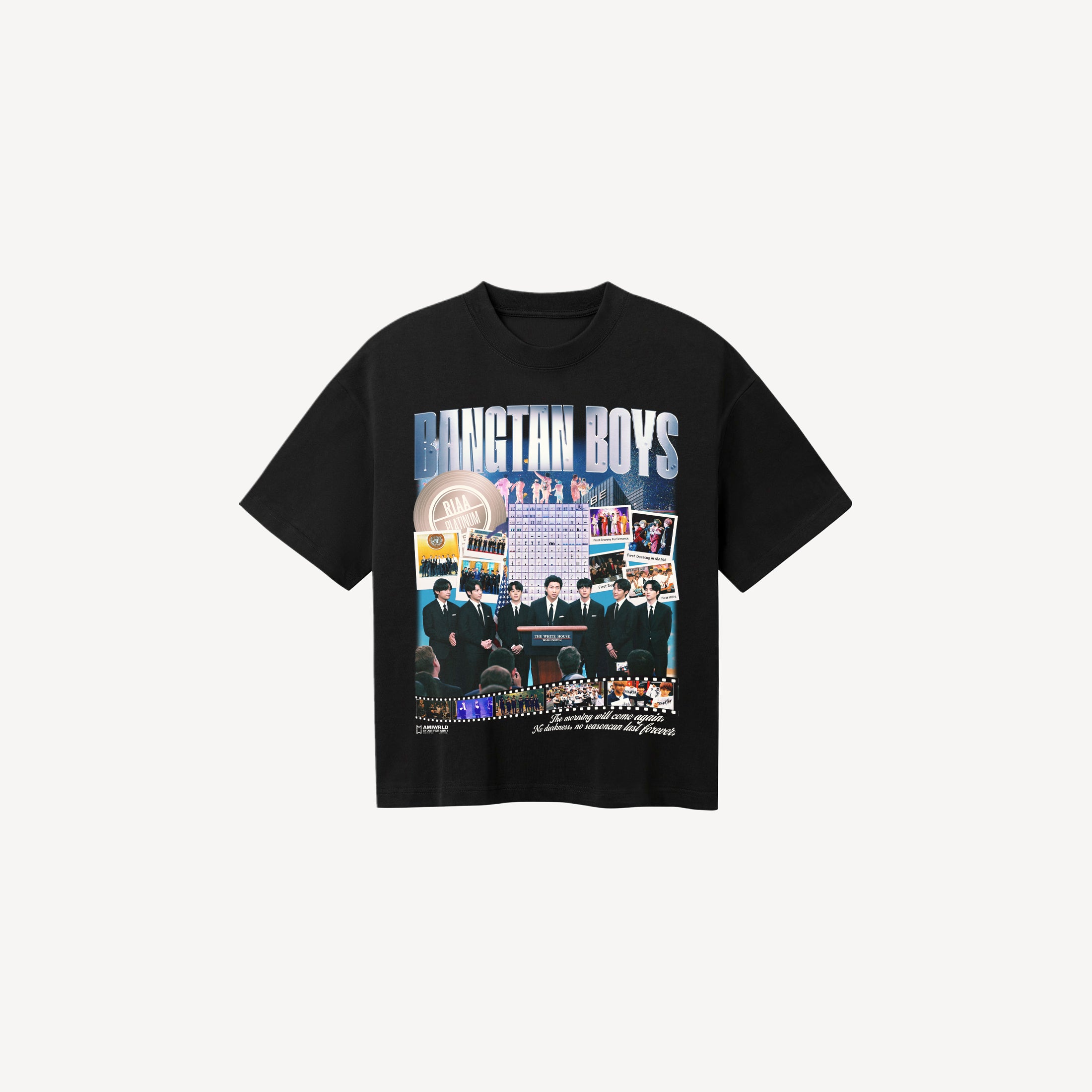 BANGTAN BOYS PREMIUM BOXY T-SHIRT