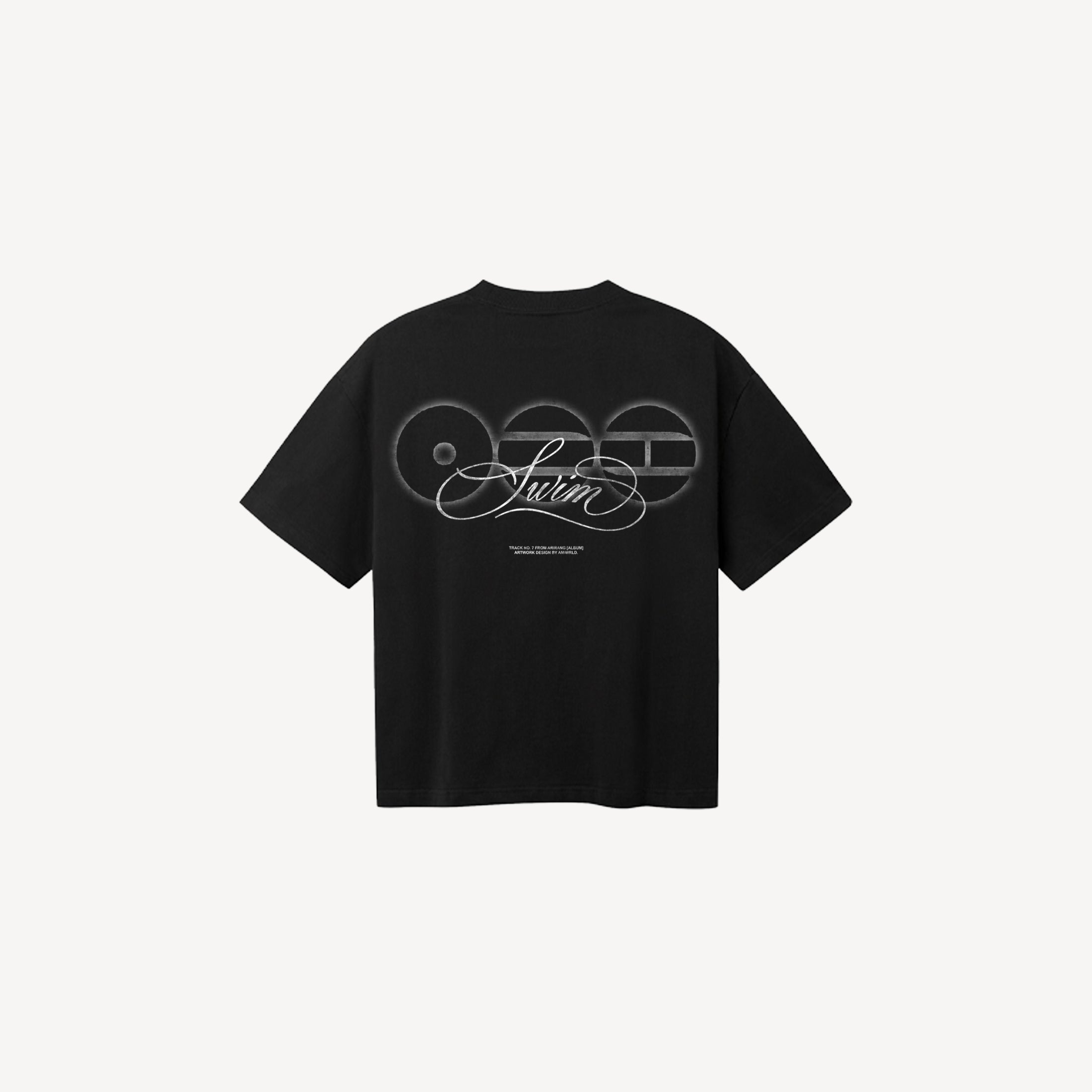 SWIM PREMIUM BOXY T-SHIRT | BLACK